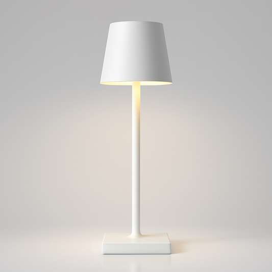 Trådlampuppladdningsbar LED Bordslampa