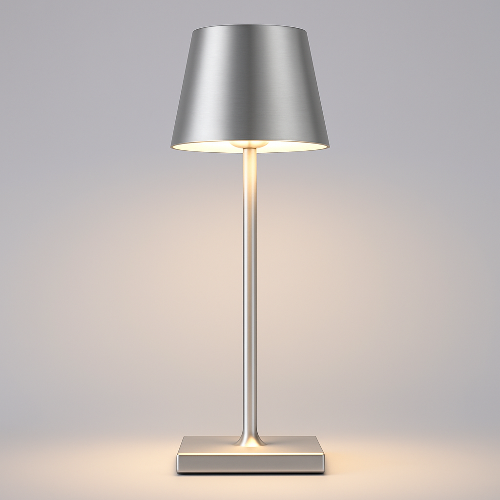 Trådlampuppladdningsbar LED Bordslampa