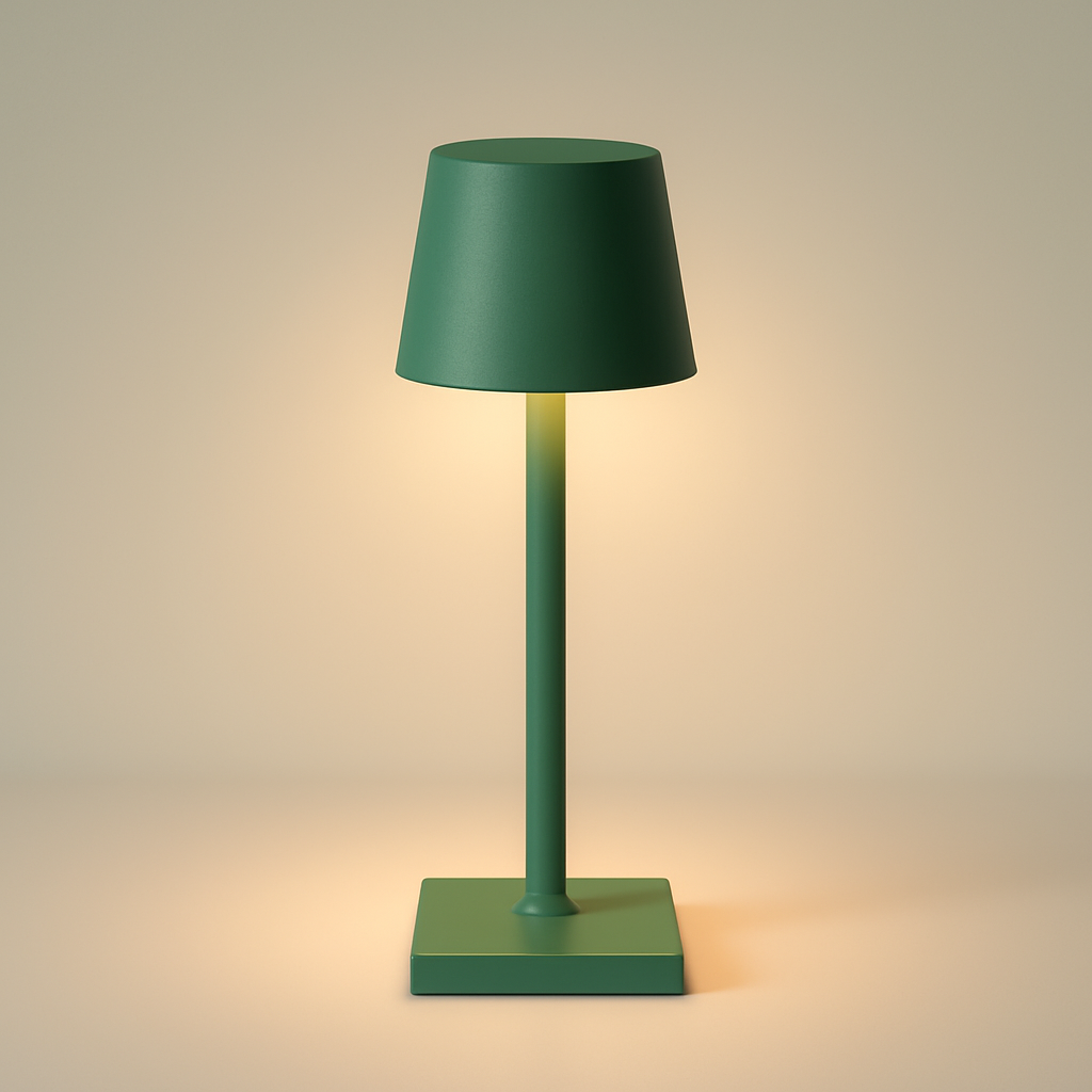 Trådlampuppladdningsbar LED Bordslampa
