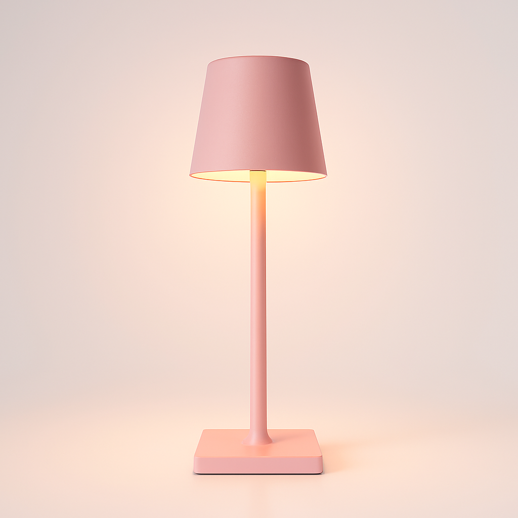 Trådlampuppladdningsbar LED Bordslampa