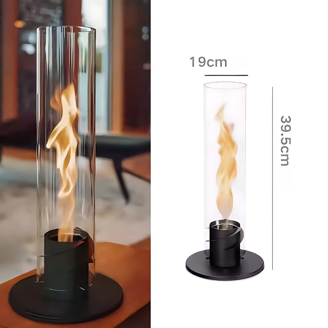 Bordskiva Glas Inomhus Bioetanol Kamin