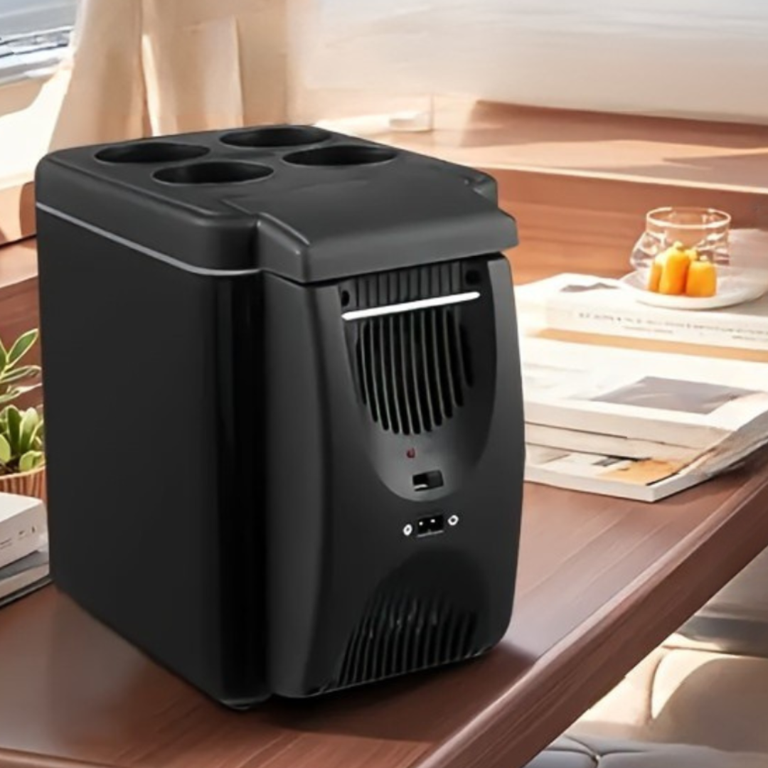 Bärbar Mini Kyl med Stort Utrymme