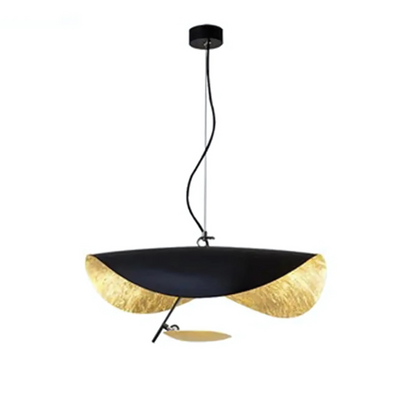 Taklampa Guldblad Modern Pendellampa