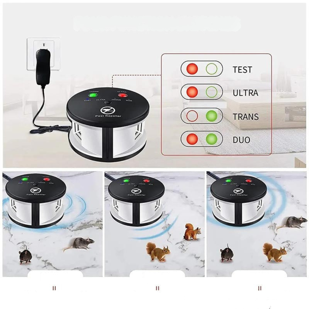 Ultraljudsluktmedel för möss och insekter