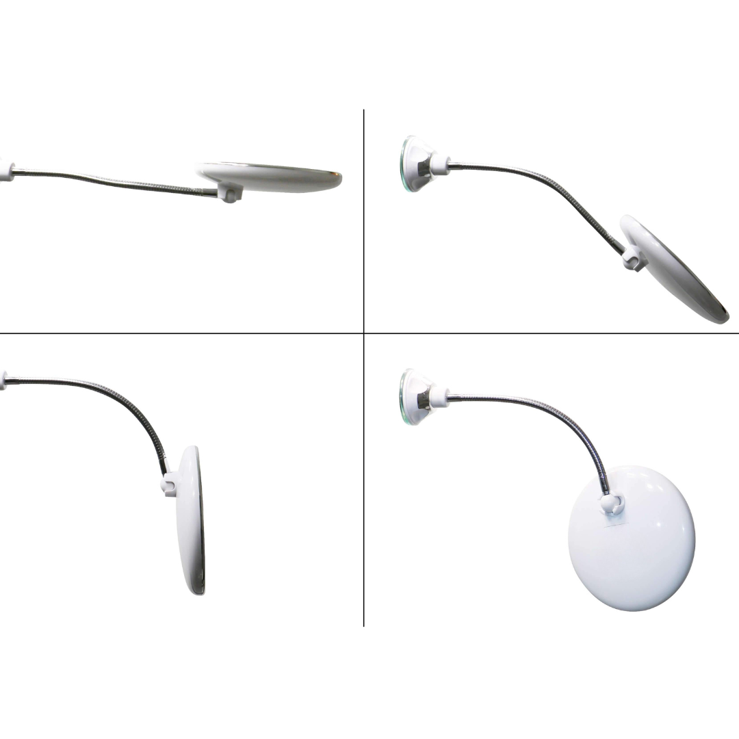 LED Makeup Spegel med Flexibel Arm och Förstoring