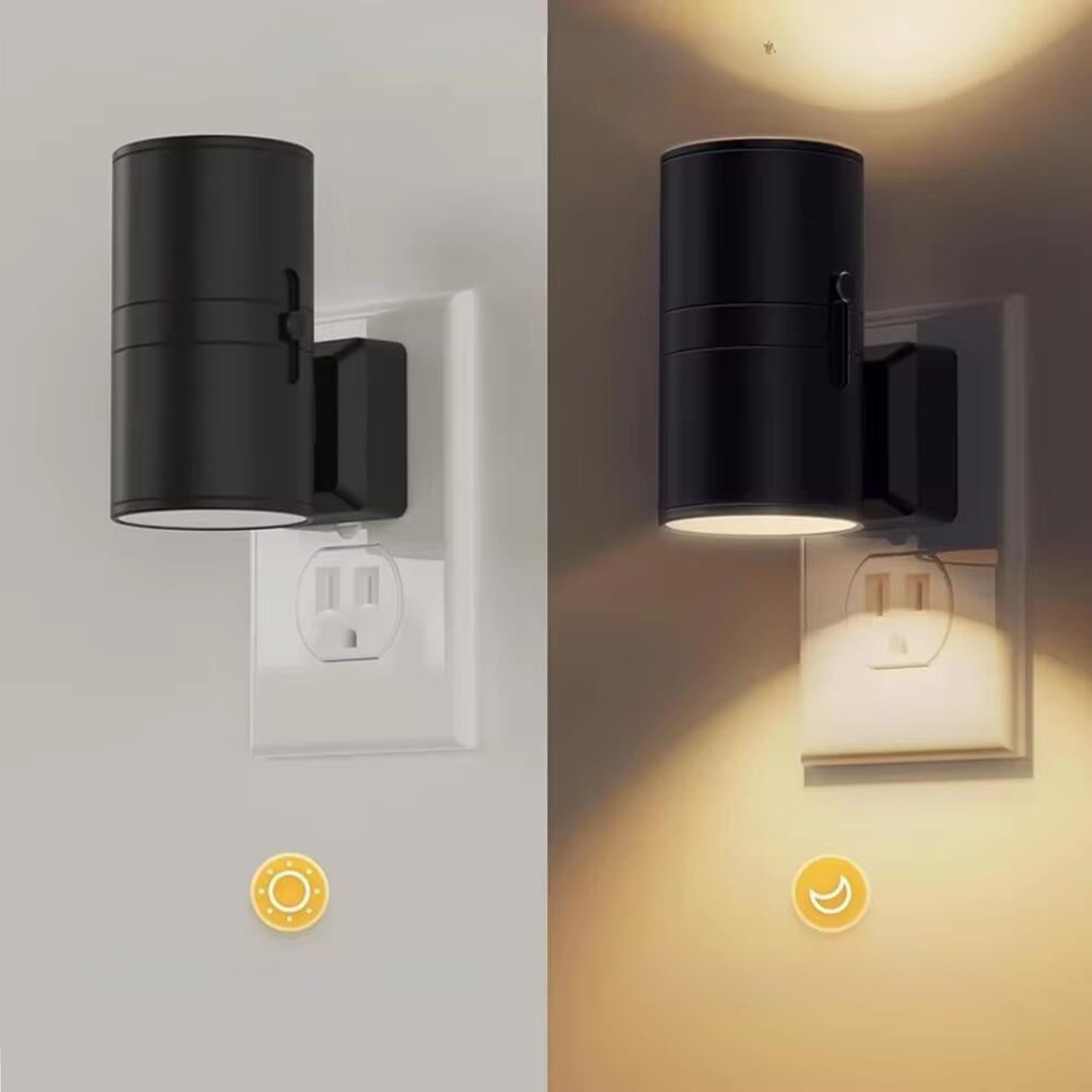 Vägglampa Modern Plug In Rörelsesensor Lampa