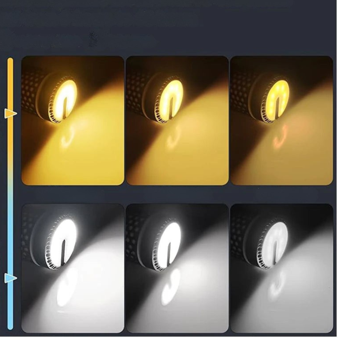 Campinglampa med stativ uppladdningsbar LED-ljus