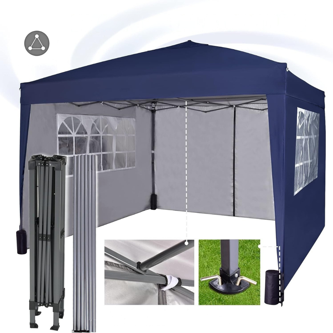 Utomhus Vattentålig Pop-Up Gazebo Tält