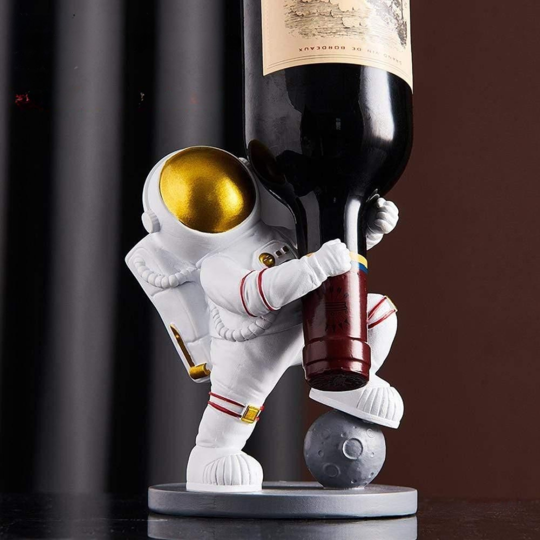 Vinhållare Resin Rymd Astronaut Dekor