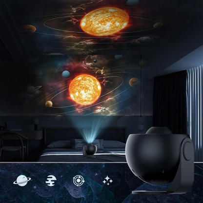 Galaxy Projektor LED Nattljus för Sovrum