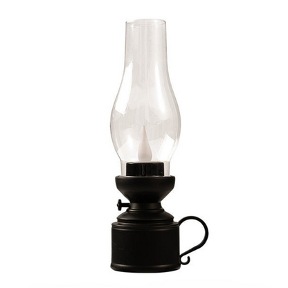 LED Bordslampa med Vintage Lykta Stil
