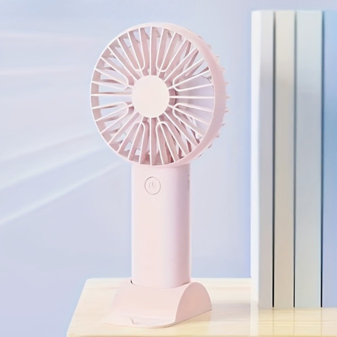 Bärbar USB Mini Bordfläkt med Ställning