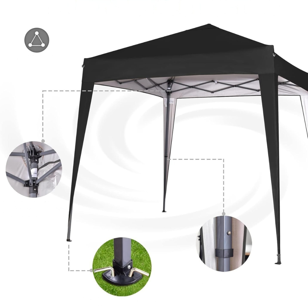 Utomhus Vattentät Paviljongtält med Sidor