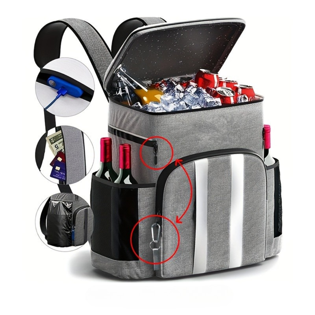 Cooler Ryggsäck Läckagesäker Isolerad Resväska
