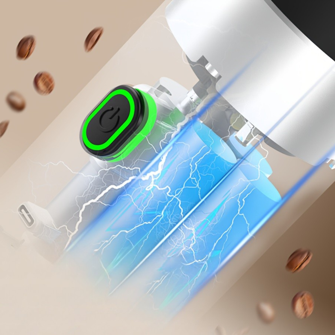 Elektrisk bärbar kaffebryggare för resa