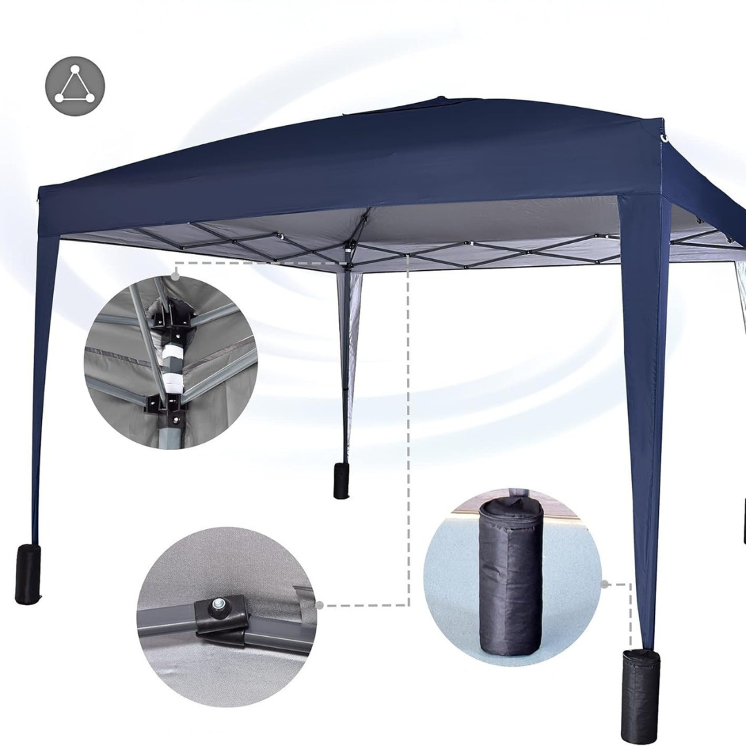 Utomhus Vattentålig Pop-Up Gazebo Tält