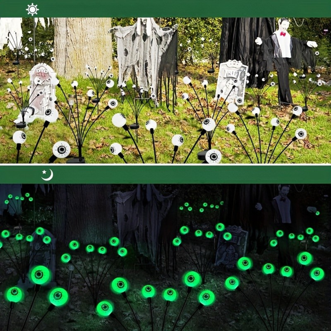 Trädgårdslampor Solenergi LED Halloween Orbs