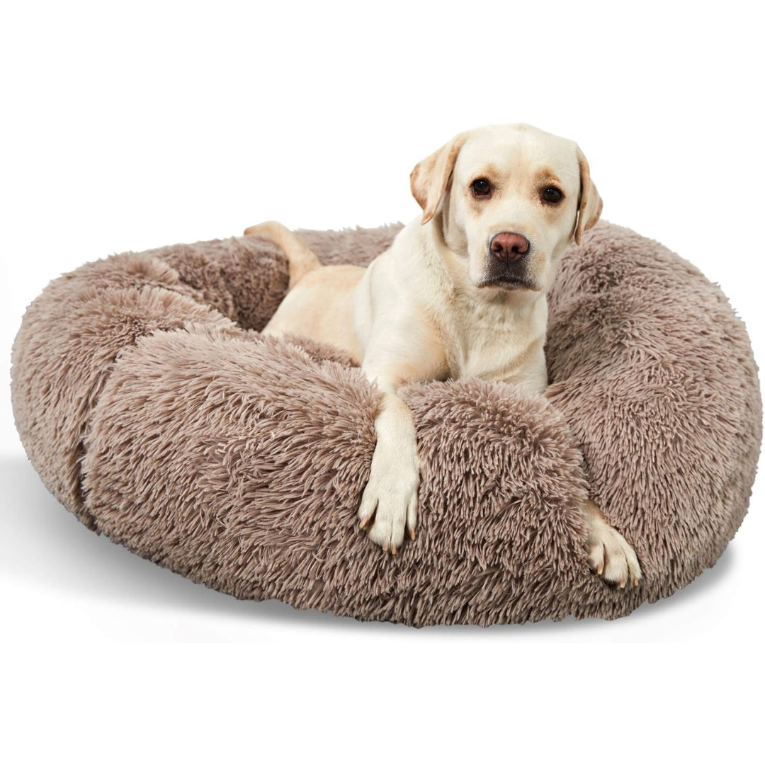 Ortopedisk Plush Donut Hundsäng