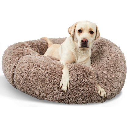 Ortopedisk Plush Donut Hundsäng