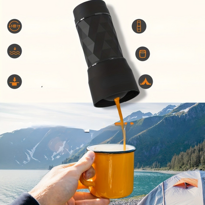 Portabel Manuell Kaffebryggare för Resa