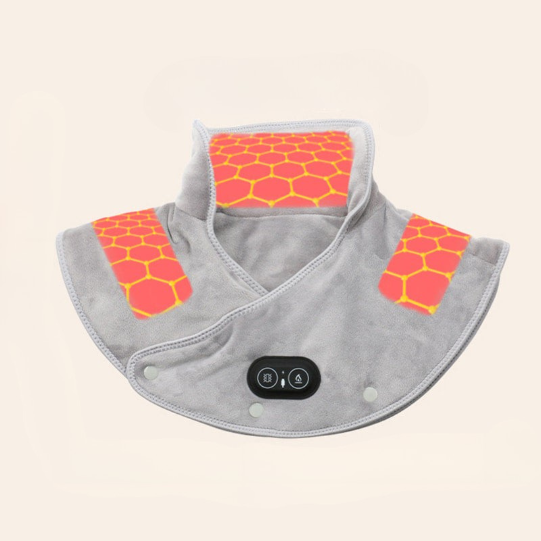 Elektrisk filt med axel- och nackuppvärmning