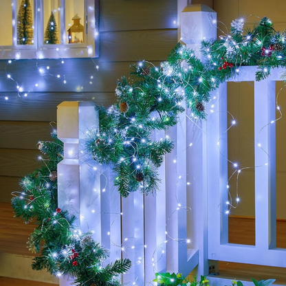 Fairy Lights Solcells Utomhus Halloween Ljusgardin