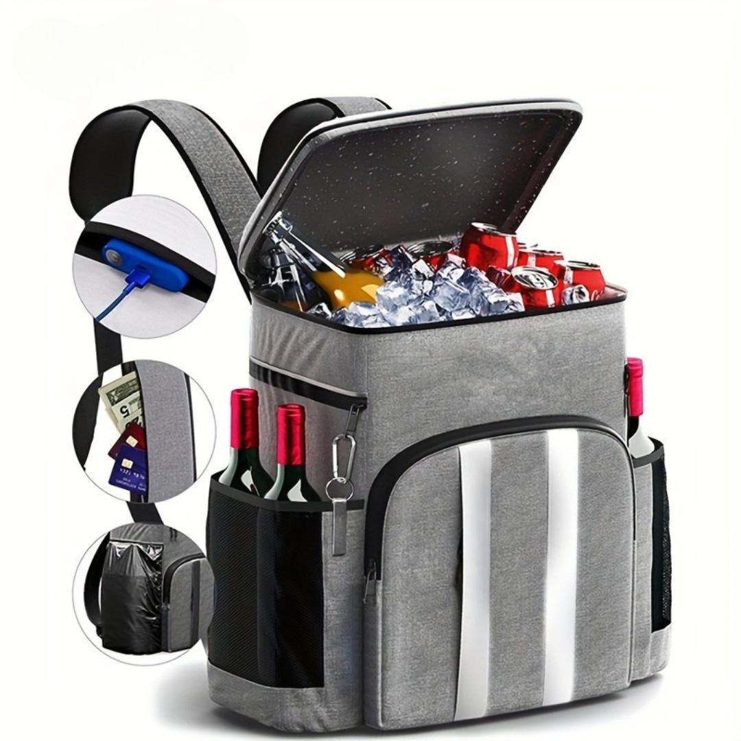 Cooler Ryggsäck Läckagesäker Isolerad Resväska