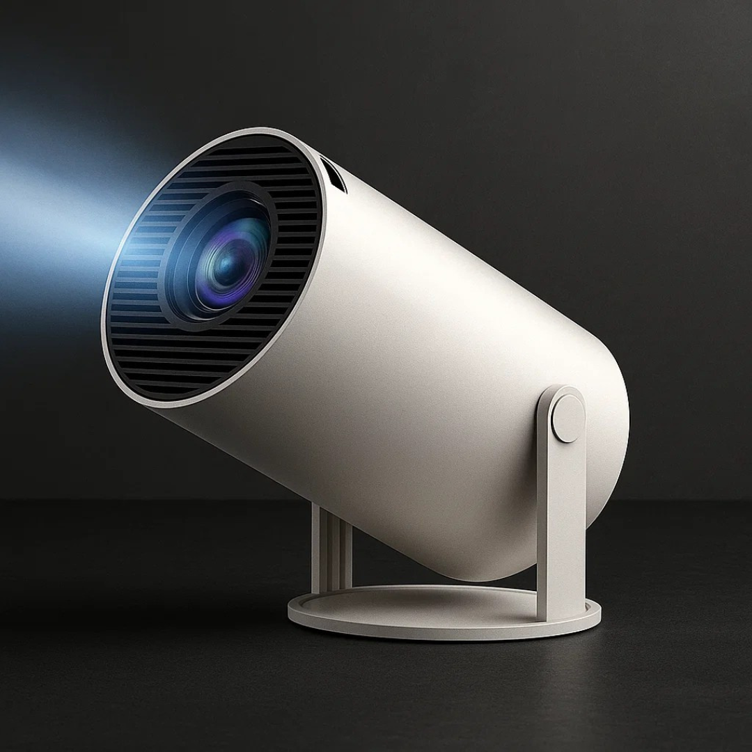 Hemmakino Bärbar Projektor med Android