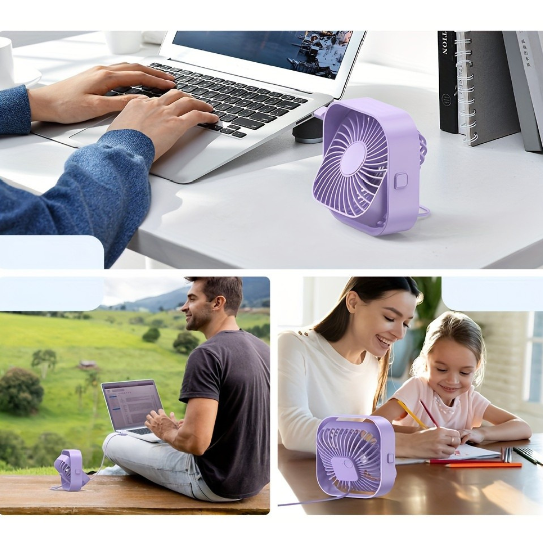 USB Skrivbordsväktare Bärbar Tyst Bordskylning