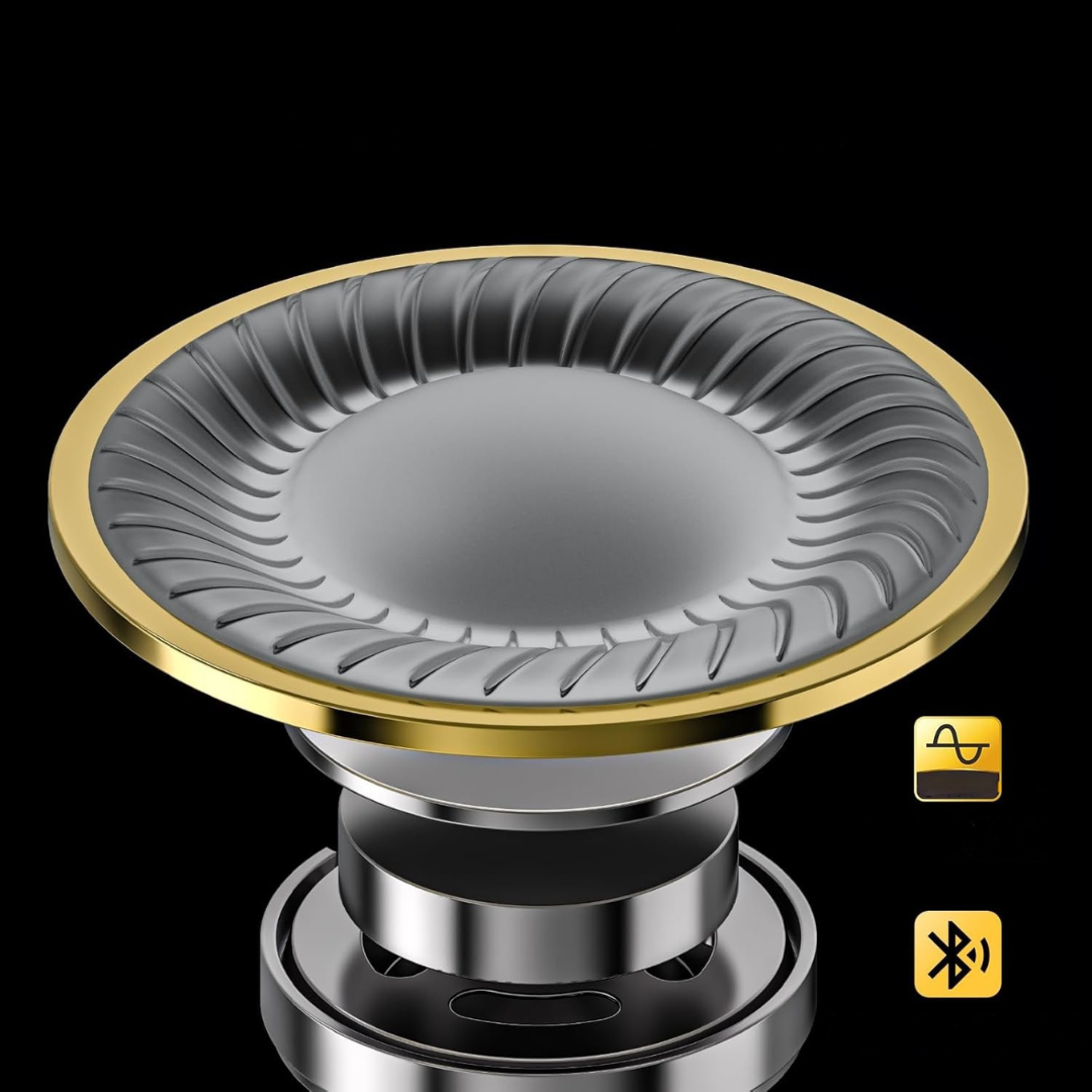 Hörlurar med vattentät trådlös laddningsetui