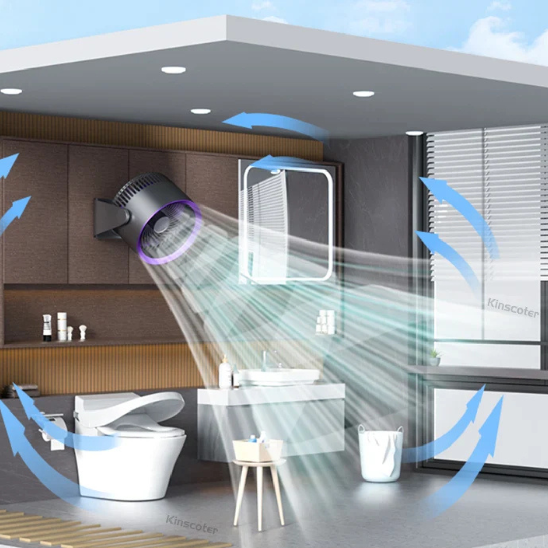 Portabel USB Skrivbordsfläkt för Tyst Kylning