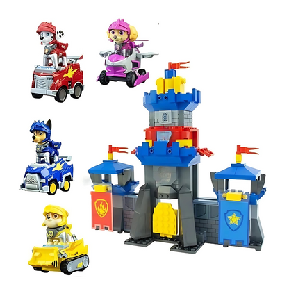 Byggblock Räddningstorn Lekset