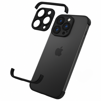 Mobilskal Minimalistisk Slim Skyddande Metallfack