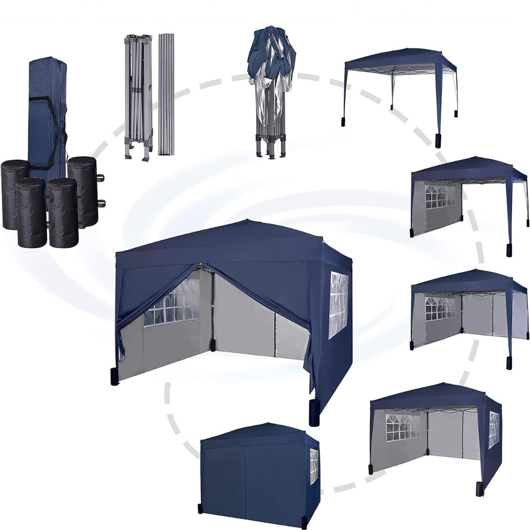 Utomhus Vattentålig Pop-Up Gazebo Tält