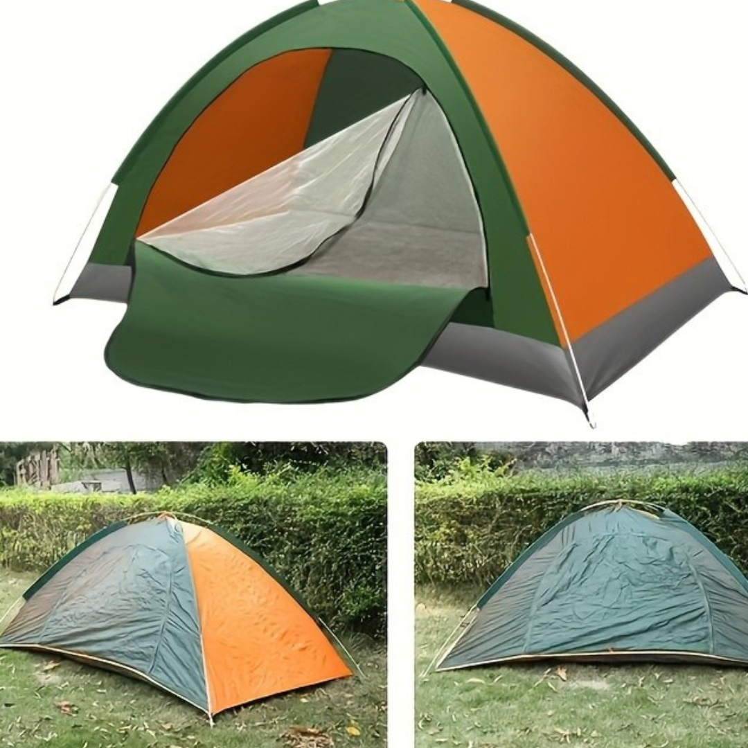 Pop Up Camping Tent med dragkedjedörr