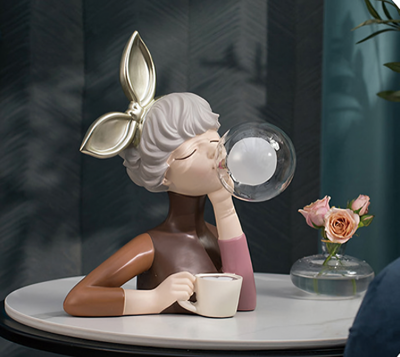 DecoGlam - Artisan Sisters Bordslampa för en Stilig Inredning