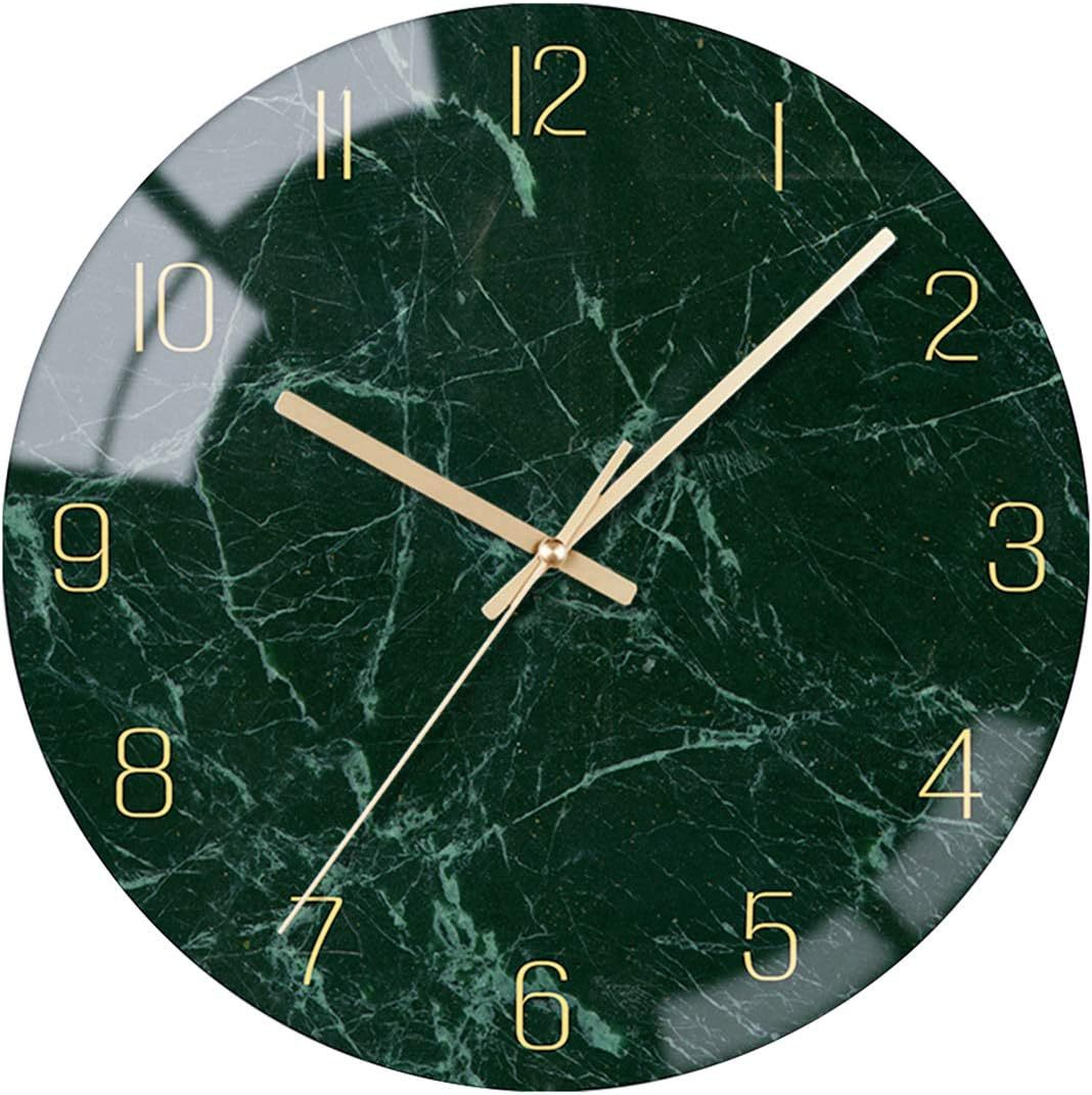 Lyxig Modern Väggklocka – Konstglas