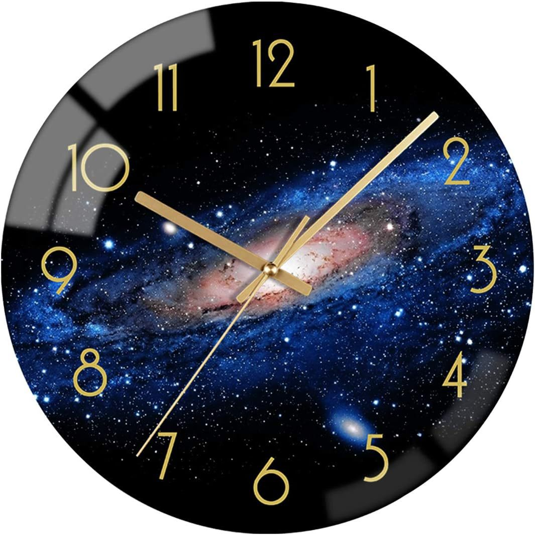 Lyxig Modern Väggklocka – Konstglas