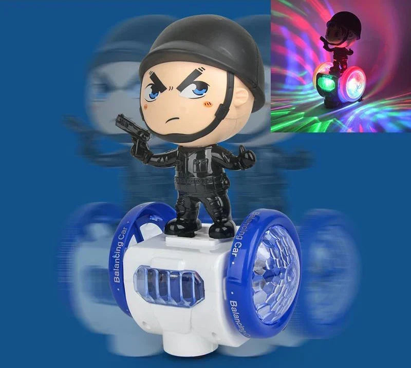 Musikalisk Balanskärra med Ljus och Ljud