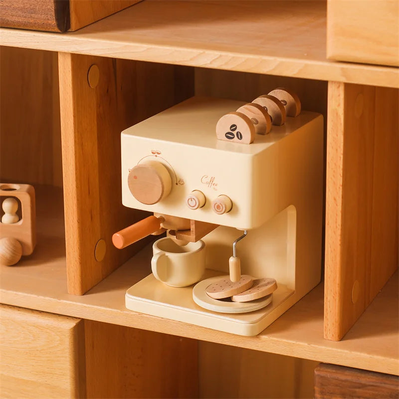 Trä Espresso Lekset