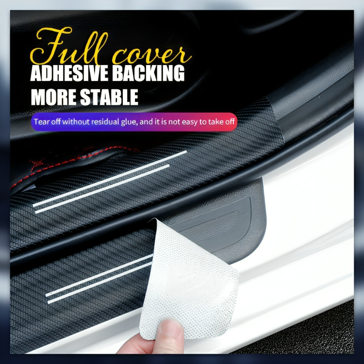 Carvallo | StepSafe - Kolfiber-dörrskyddsdekal