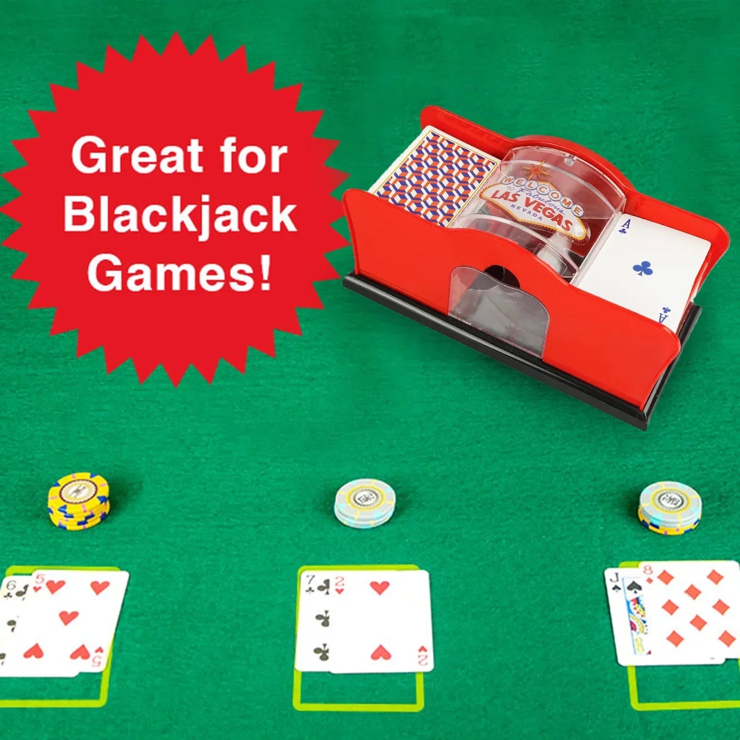 Card Shuffle Pro - Manuell kortblandare för enkelt spel