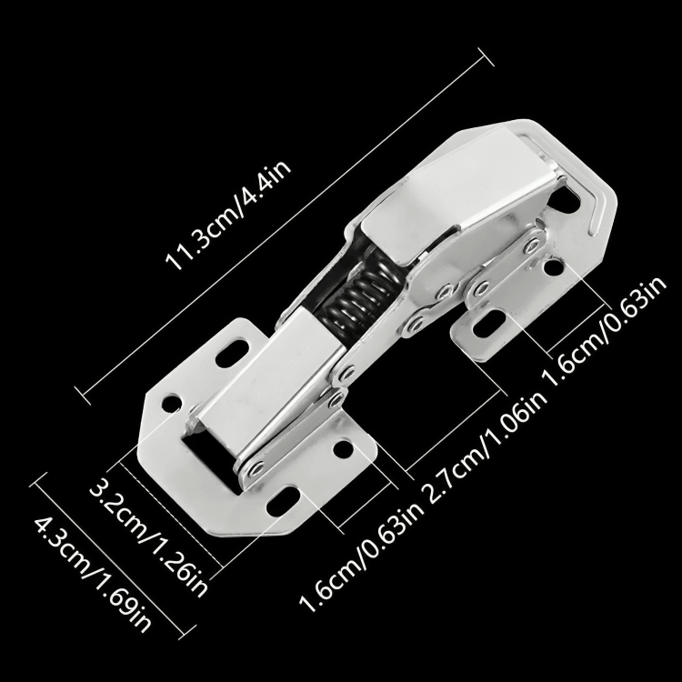 Carvallo | ClickClose - Hängsel utan hål