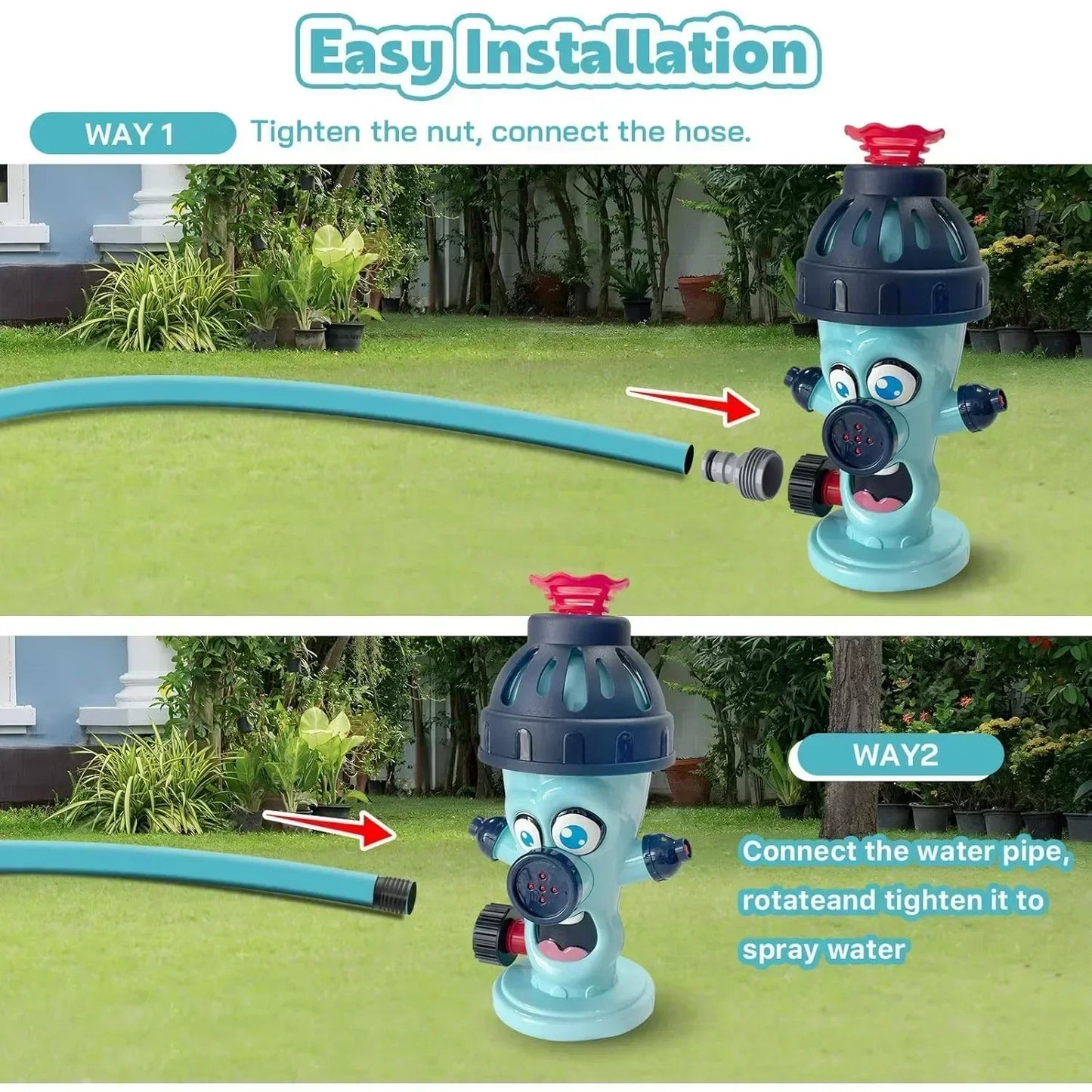 Carvallo – Baseball möter vattenlek i trädgården!