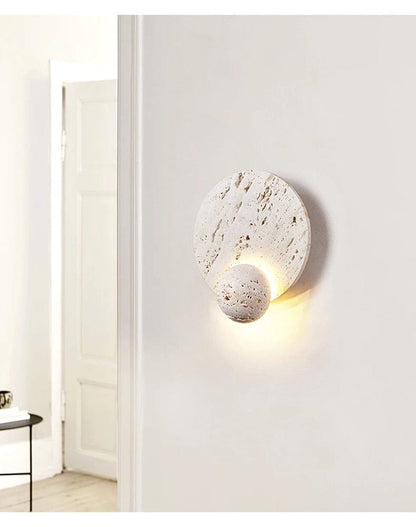 Kreativ Minimalistisk LED-vägglampa – Moderna design av metall och glas