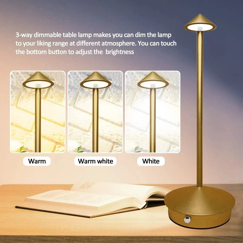 LuxeGlow Snörlös Elegans Lampa