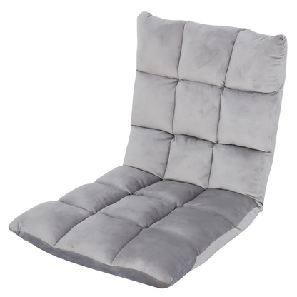 Golvstol med justerbart ryggstöd