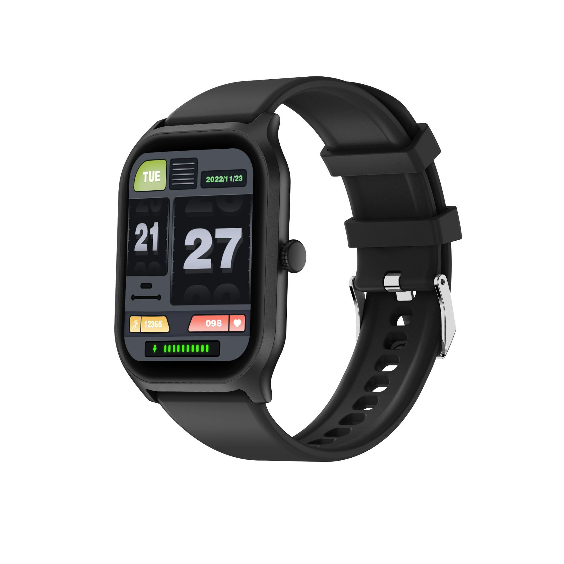 Smartwatch Fitness Tracker med Stort Display