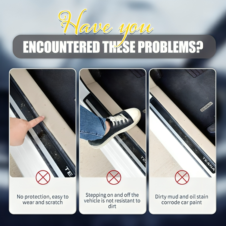 Carvallo | StepSafe - Kolfiber-dörrskyddsdekal