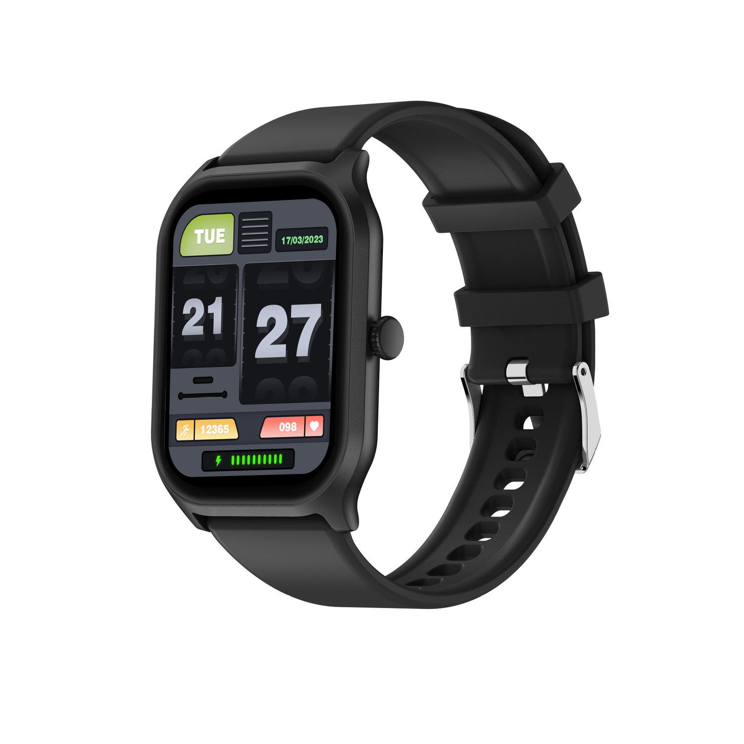 Smartwatch Fitness Tracker med Stort Display